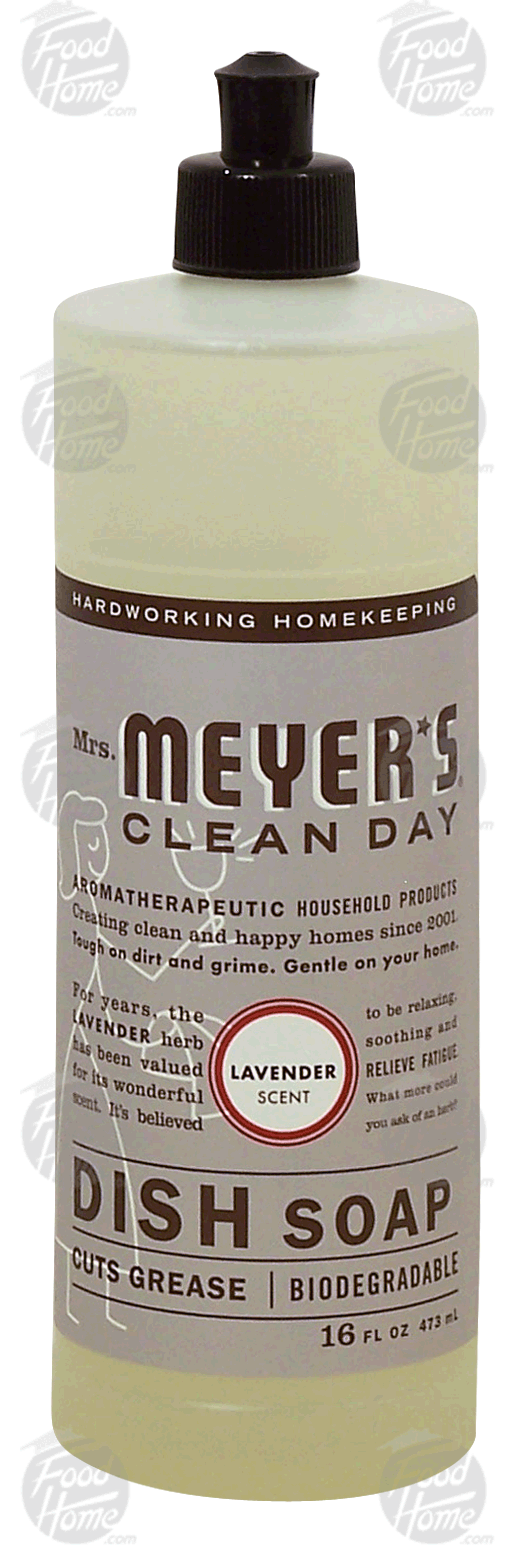 Mrs. Meyers Clean Day dish soap, biodegradable, lavender scent Full-Size Picture